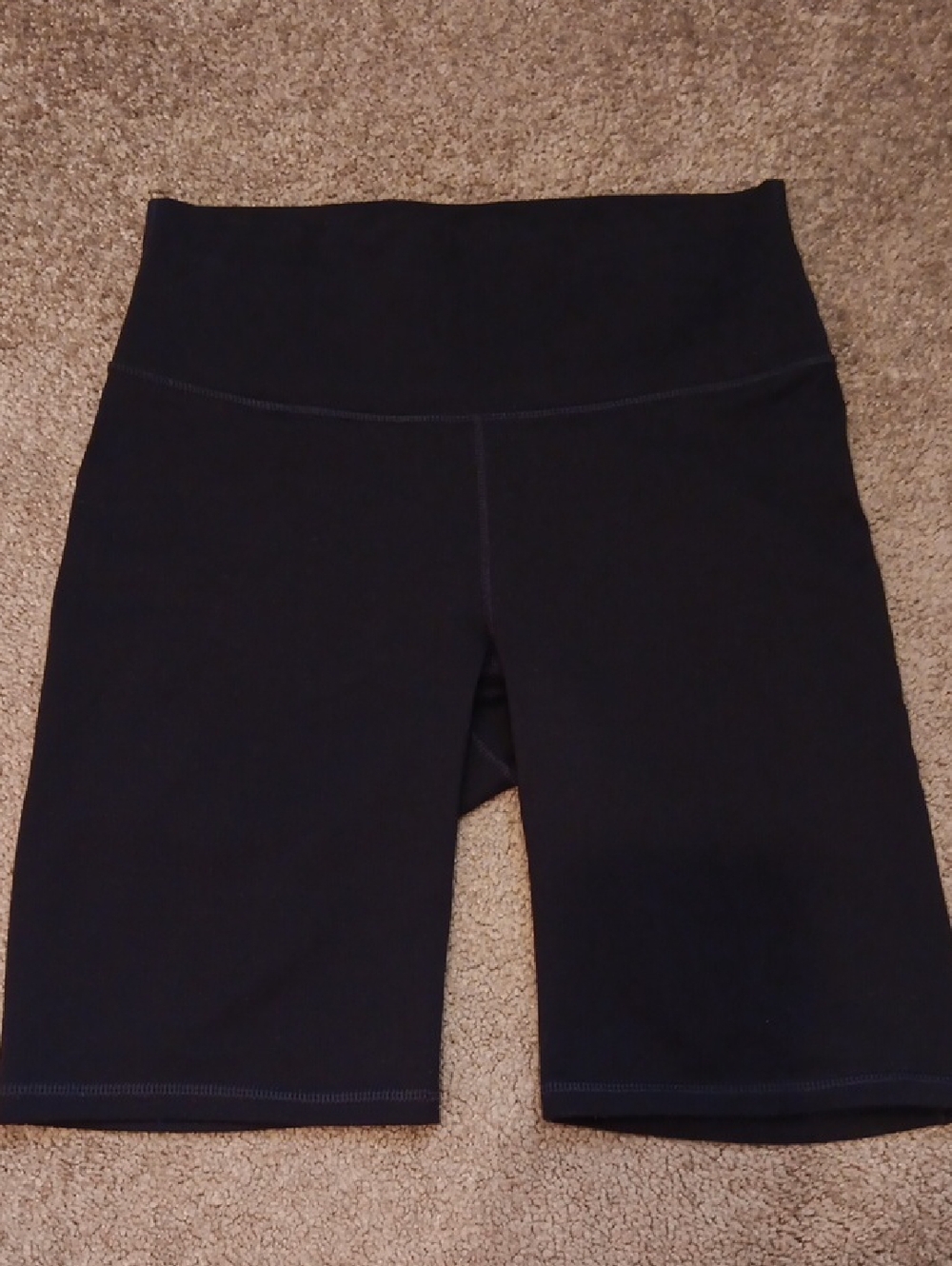Fabletics PowerHold High-Waist Black Women’s Bike Shorts